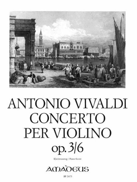Violin Concert A minor op. 3/6 RV 356