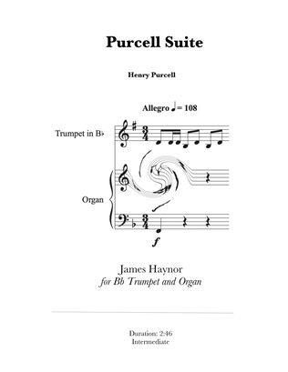 Purcell Suite for Bb Trumpet and Organ