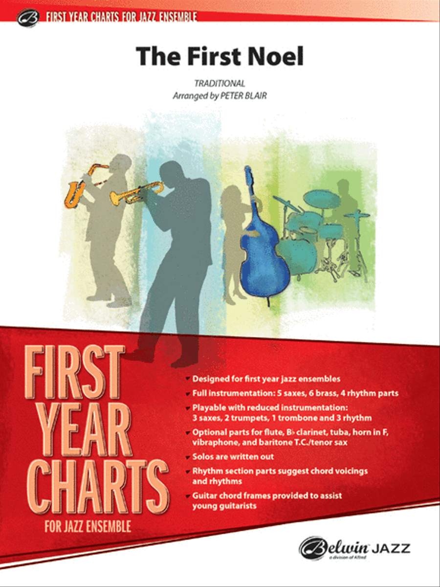 The First Noel Jazz Ensemble scores gallery preview page 1