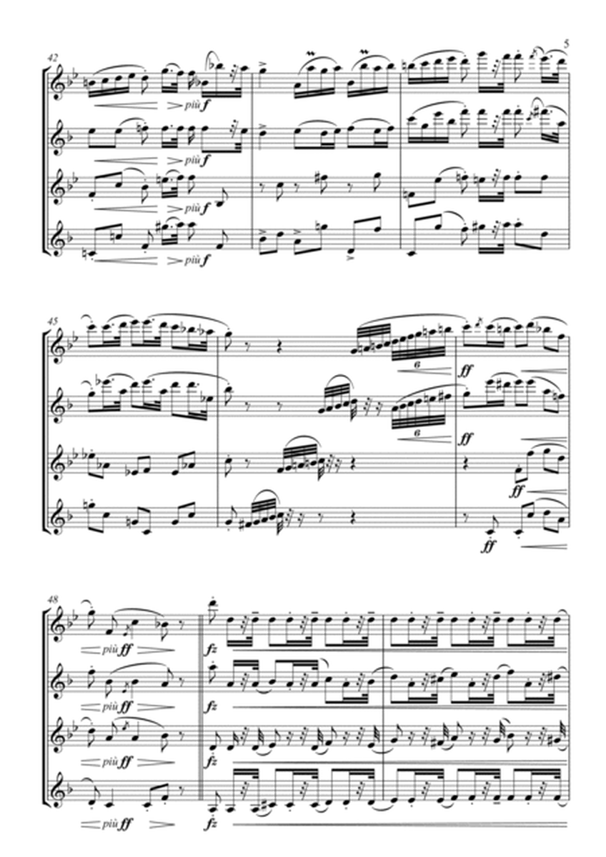 Polonaise op. 53 'Heroic' - Sax Quartet image number null