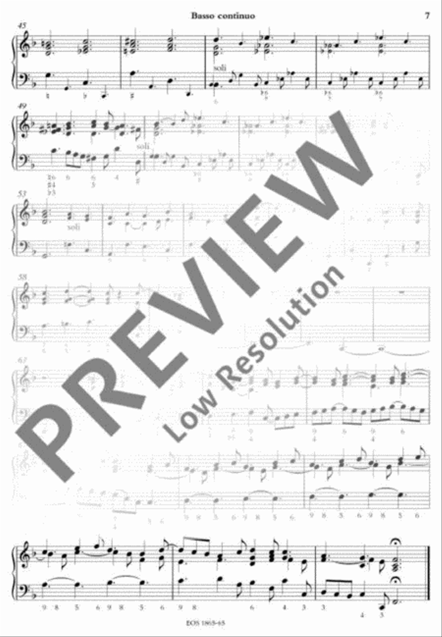 Concerto Grosso Concerto Grosso Basso Continuo scores gallery preview page 7