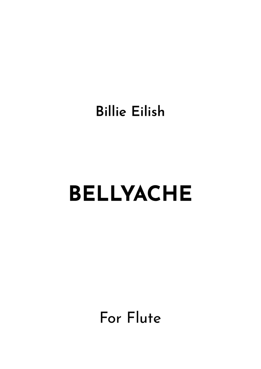 Bellyache Flute Solo scores gallery preview page 1