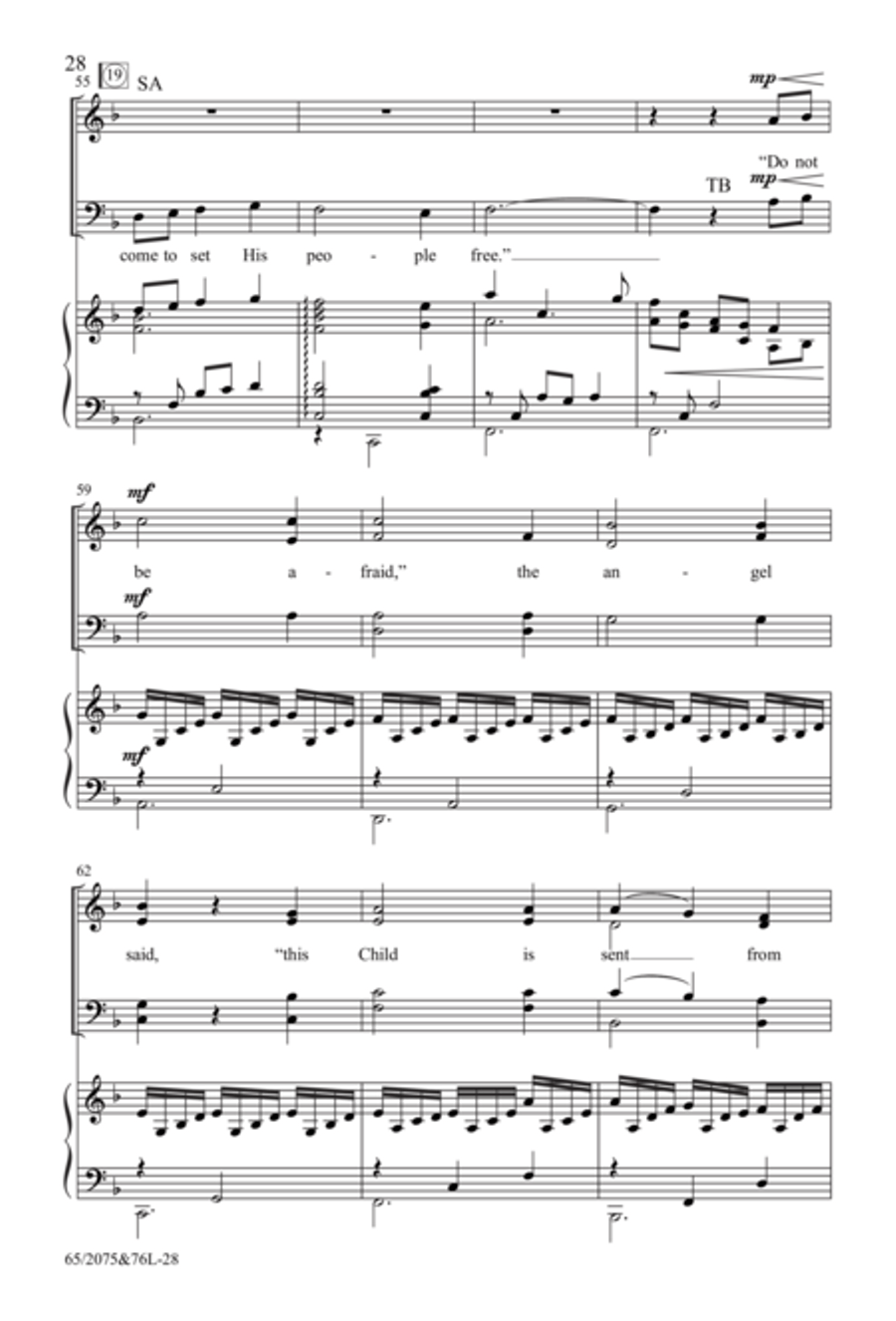 Morning Star - SATB Score with Performance CD 4-Part scores gallery preview page 15