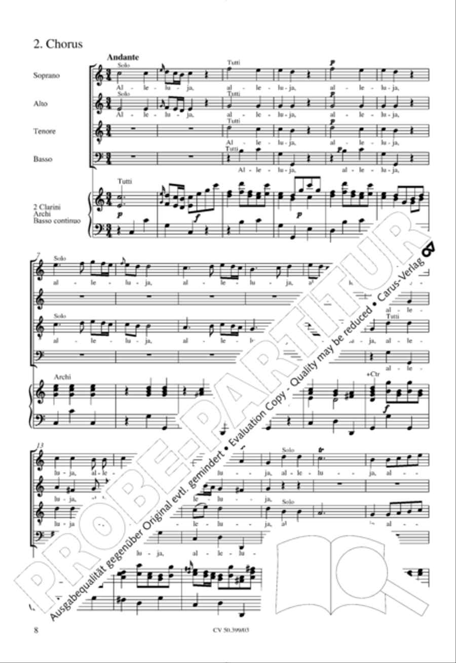 O coelitum beati O coelitum beati 4-Part scores gallery preview page 9