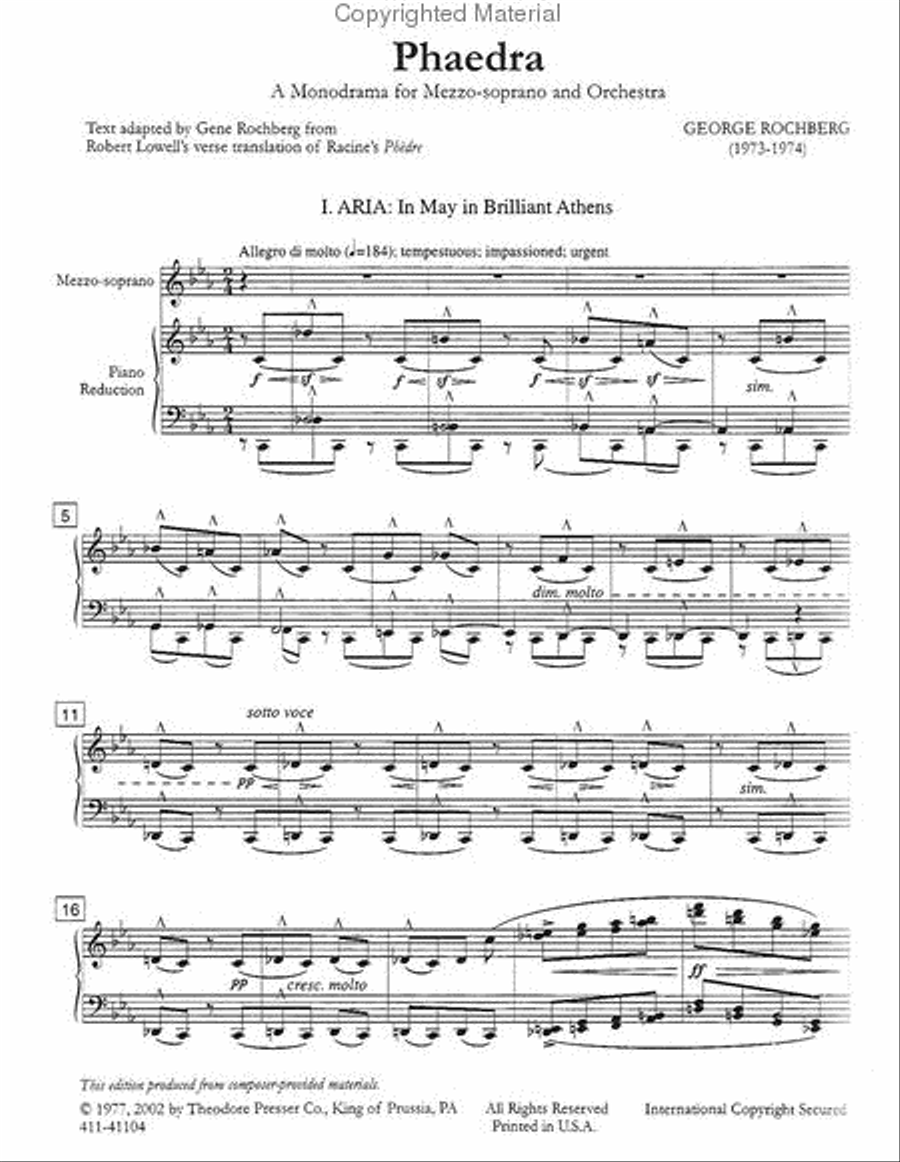 Phaedra Phaedra Chamber Music scores gallery preview page 2