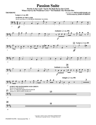 Passion Suite - Trombone