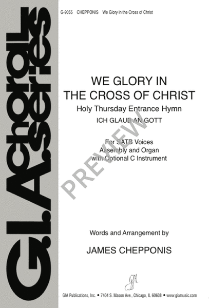 We Glory in the Cross of Christ image number null