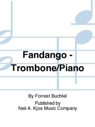Book cover for Fandango - Trombone/Piano