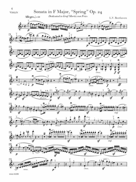 Beethoven – Two Sonatas for Violin and Piano image number null
