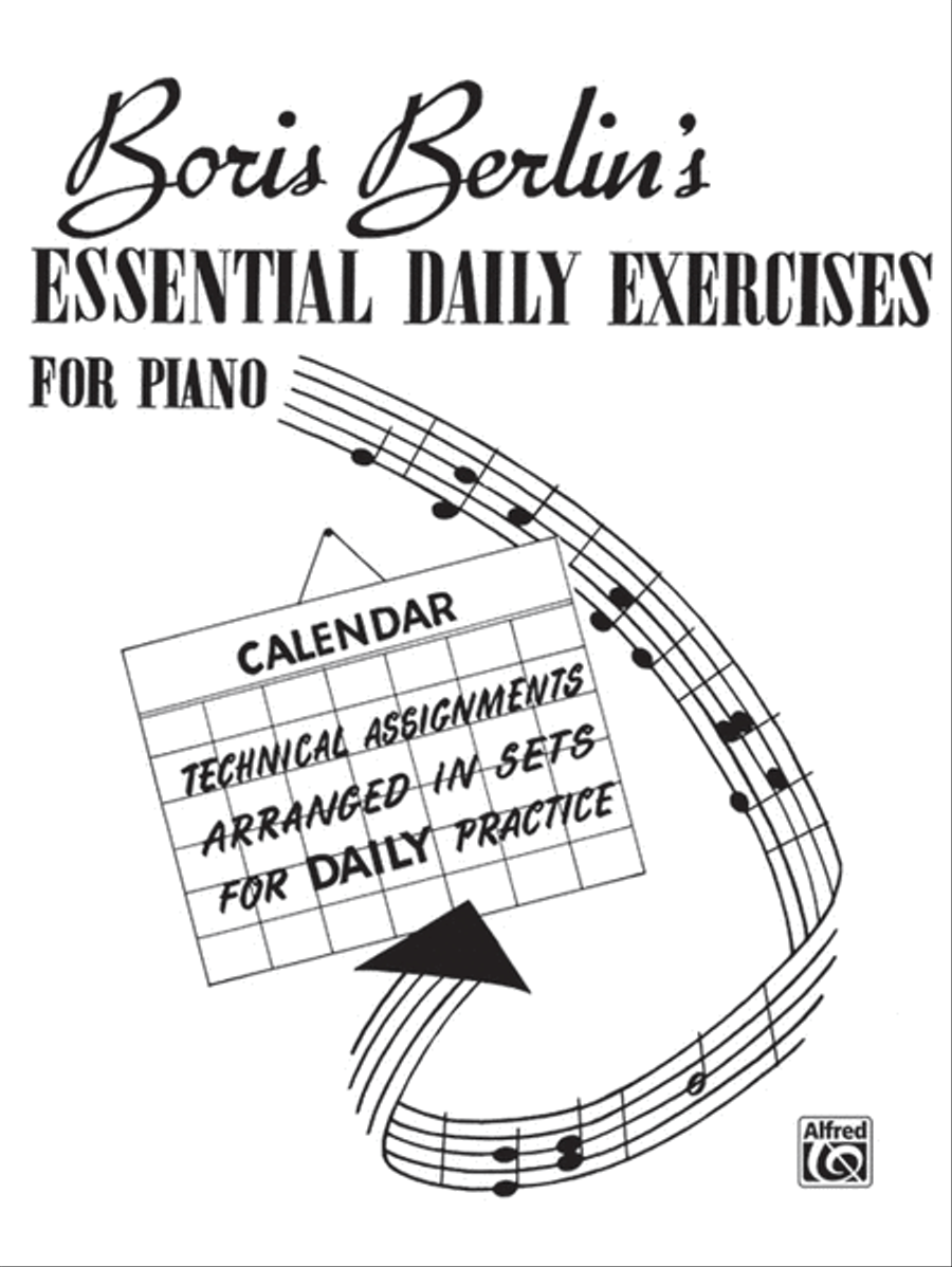 Essential Daily Exercises for Piano Piano Method scores gallery preview page 1