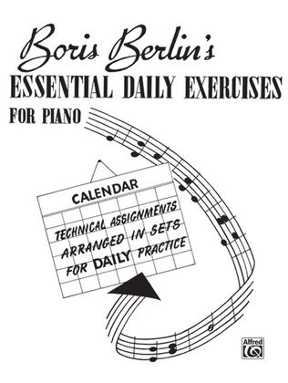 Book cover for Essential Daily Exercises for Piano