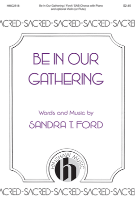 Book cover for Be in Our Gathering