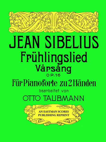 Fruhlingslied : Varsang, op 16, fur Pianoforte zu 2 Handen / bearb. von Otto Taubmann