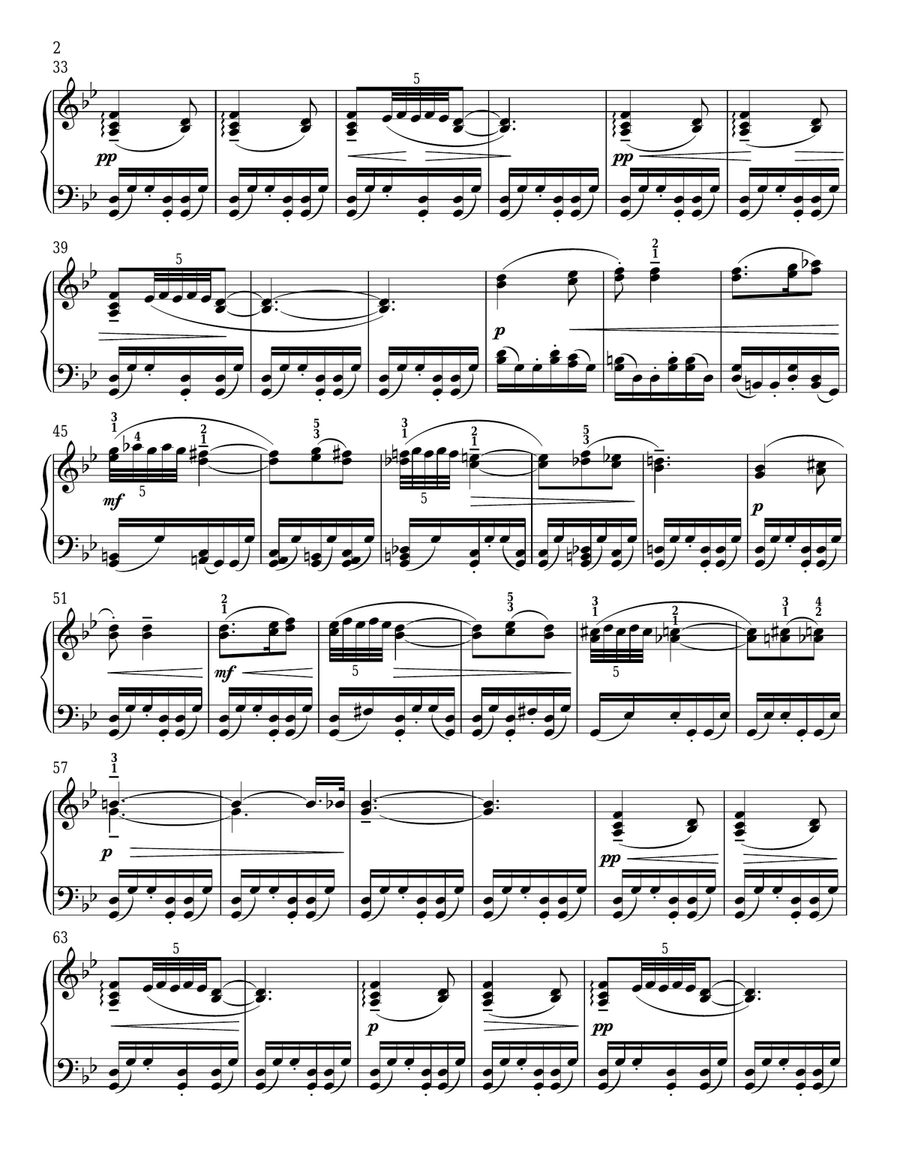Arabian Dance (Coffee) (from The Nutcracker) Piano Solo scores gallery preview page 2