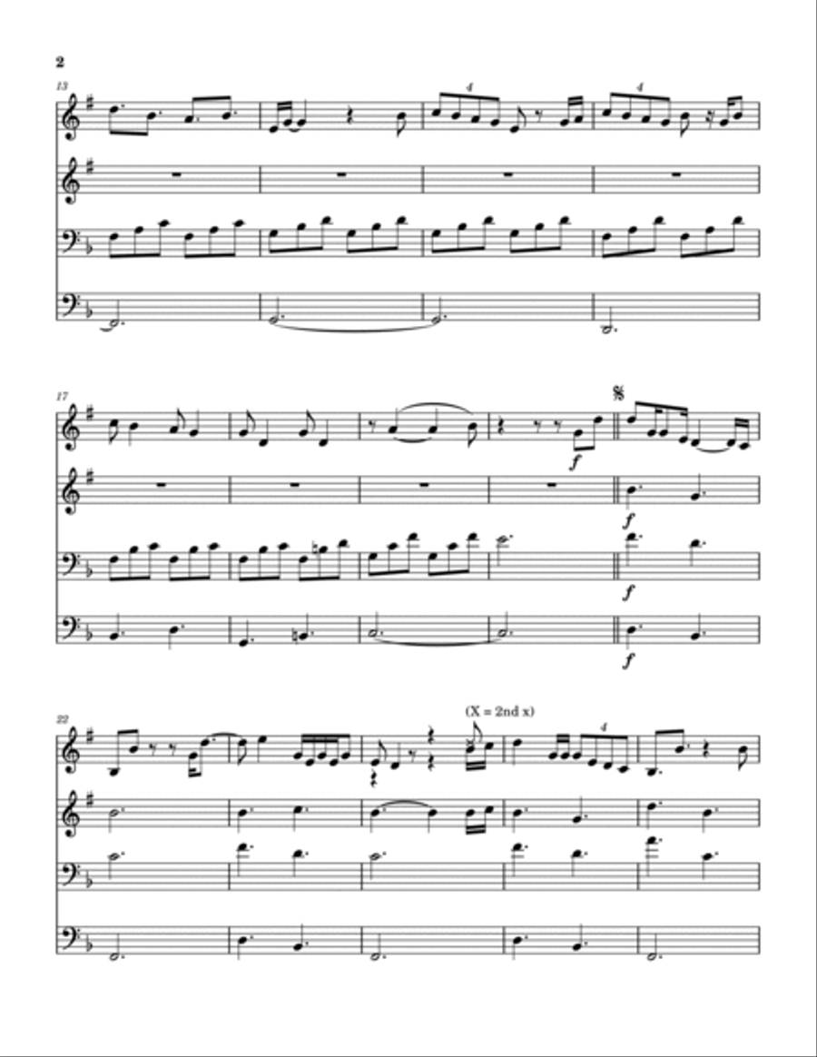 This Wish Brass Quartet scores gallery preview page 3