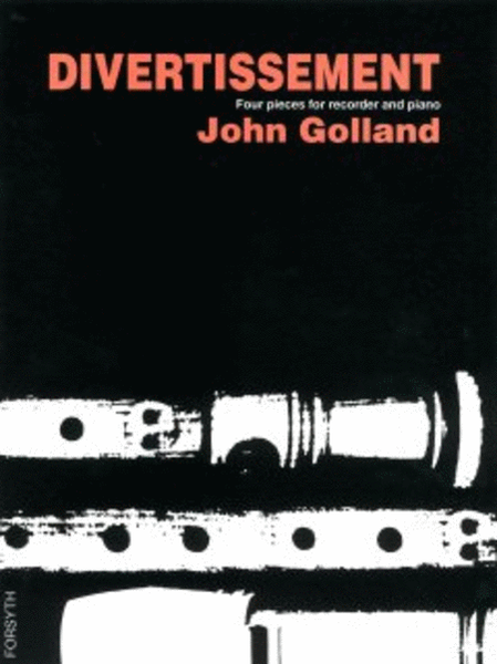 Divertissement by John Golland Alto Recorder - Sheet Music