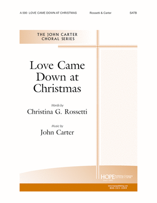Book cover for Love Came Down at Christmas
