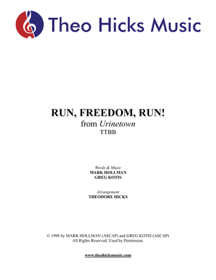 Book cover for Run, Freedom, Run!