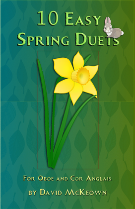 Book cover for 10 Easy Spring Duets for Oboe and Cor Anglais (or English Horn)