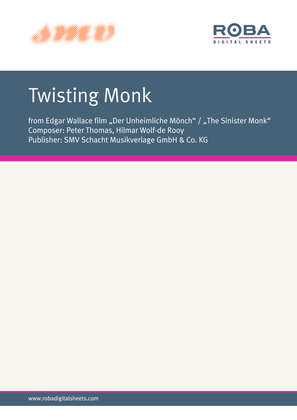 Book cover for Twisting Monk