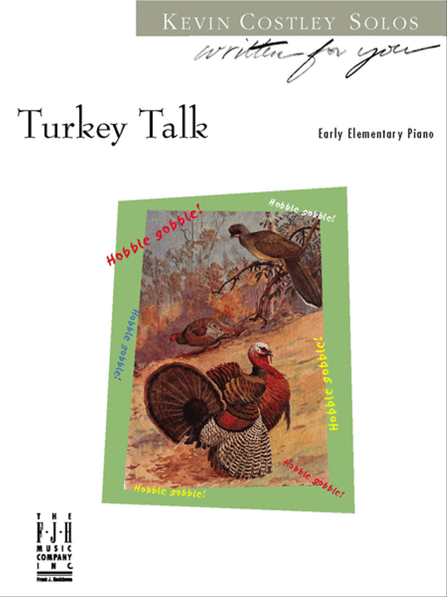 Turkey Talk Easy Piano scores gallery preview page 3
