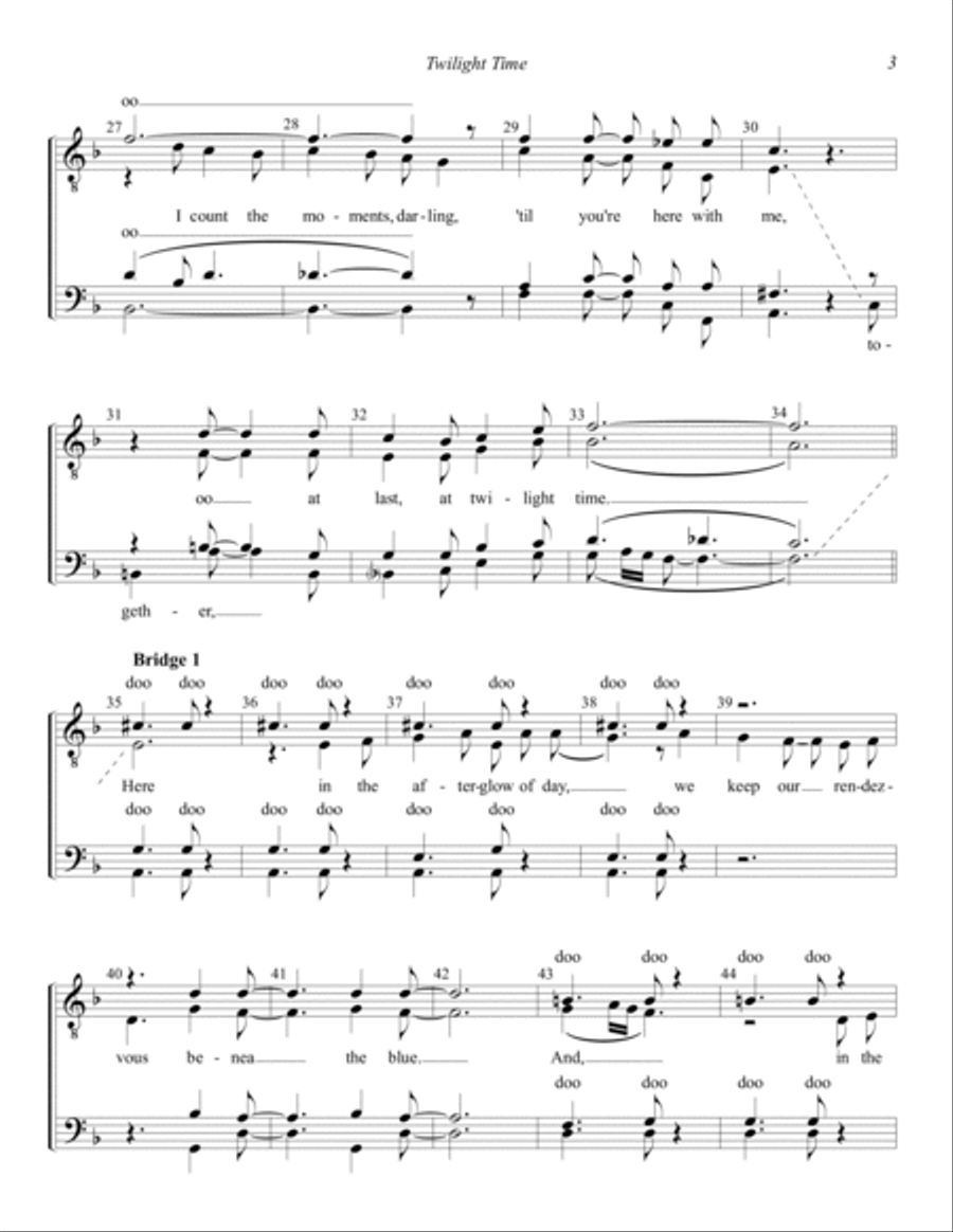 Twilight Time Twilight Time TTBB scores gallery preview page 3