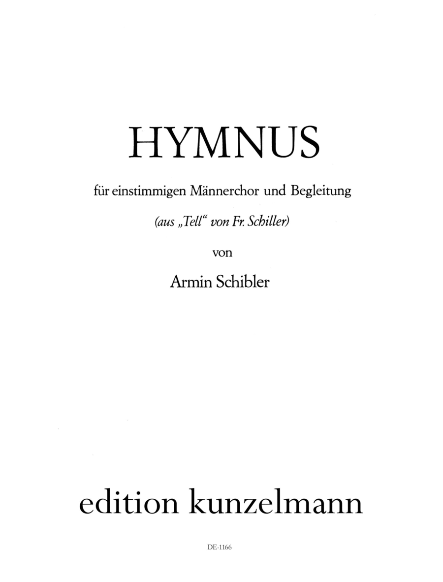 Hymn Hymn Men's Choir scores gallery preview page 1