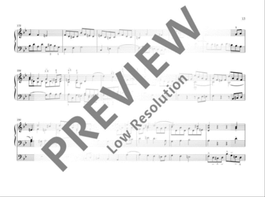 Selected organ pieces Organ scores gallery preview page 14