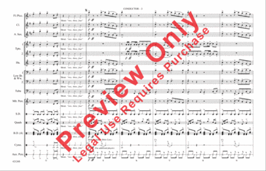 Best Day of My Life Best Day of My Life Marching Band scores gallery preview page 4