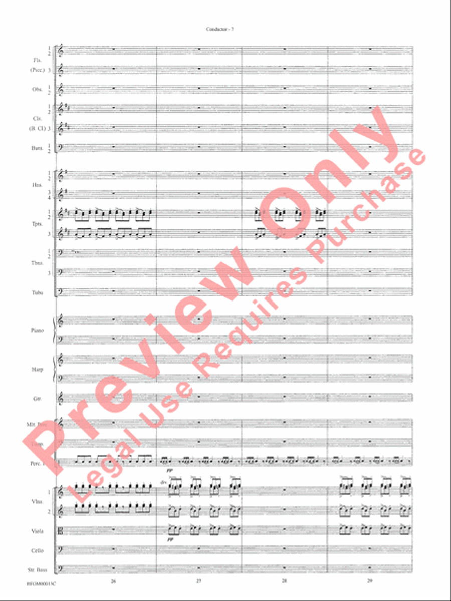 American Salute Full Orchestra scores gallery preview page 10