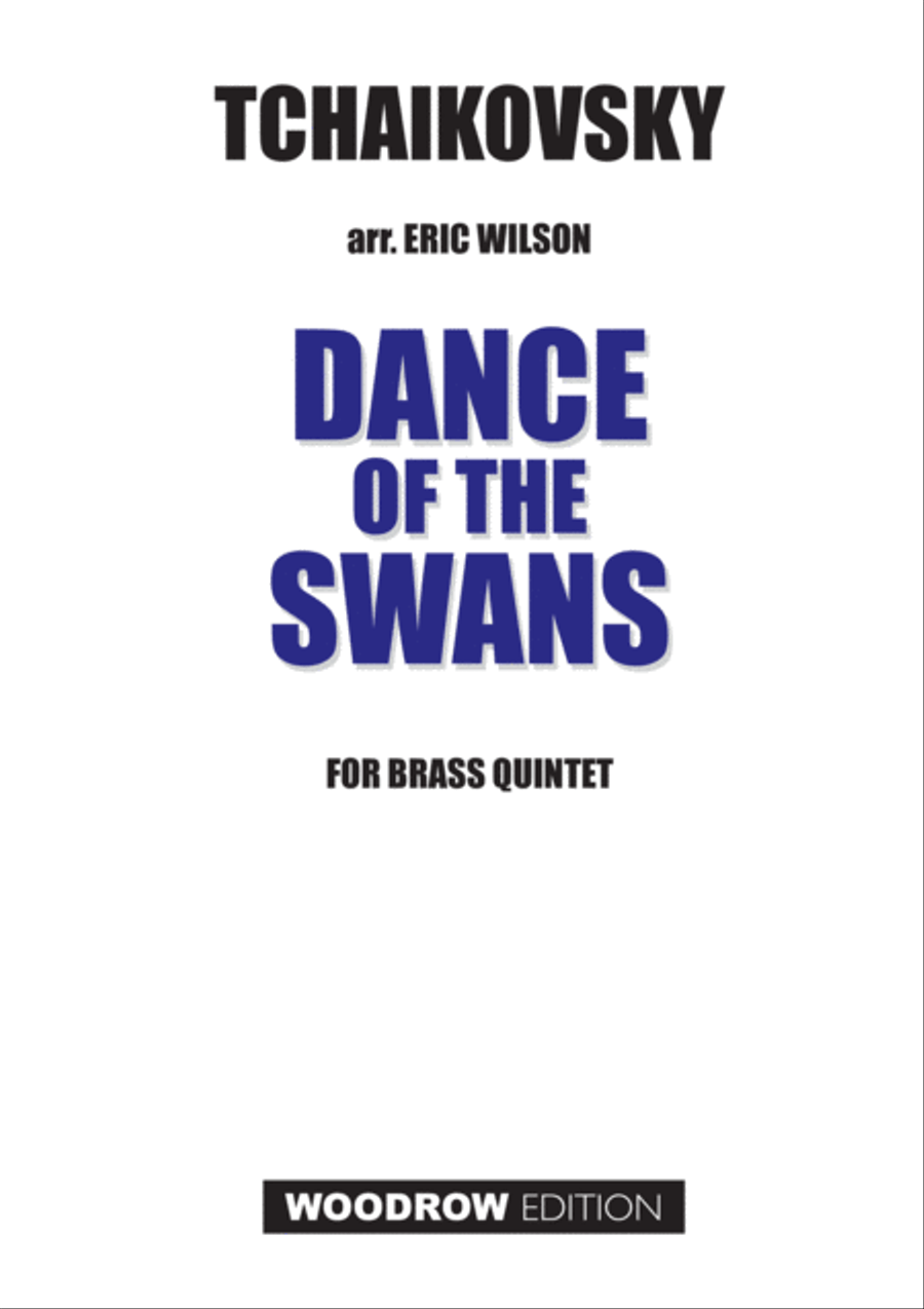 Dance of the Swans Brass Ensemble scores gallery preview page 1