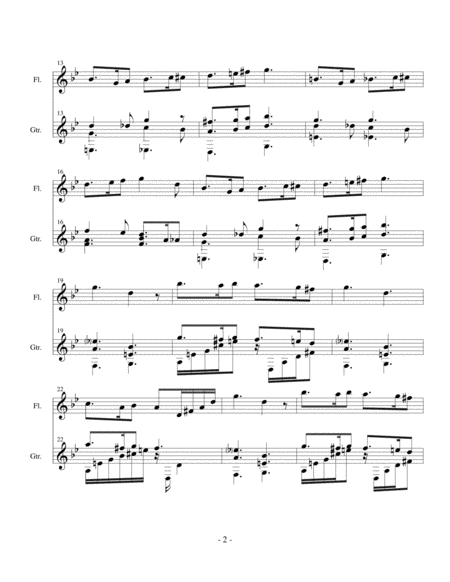 Sicilienne (Gabriel Faure) arr. for flute (or oboe or violin)and classical guitar