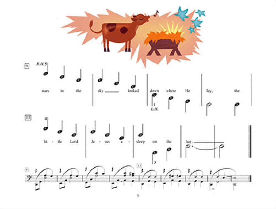 More Christmas Piano Solos – Prestaff Level Piano Method scores gallery preview page 4