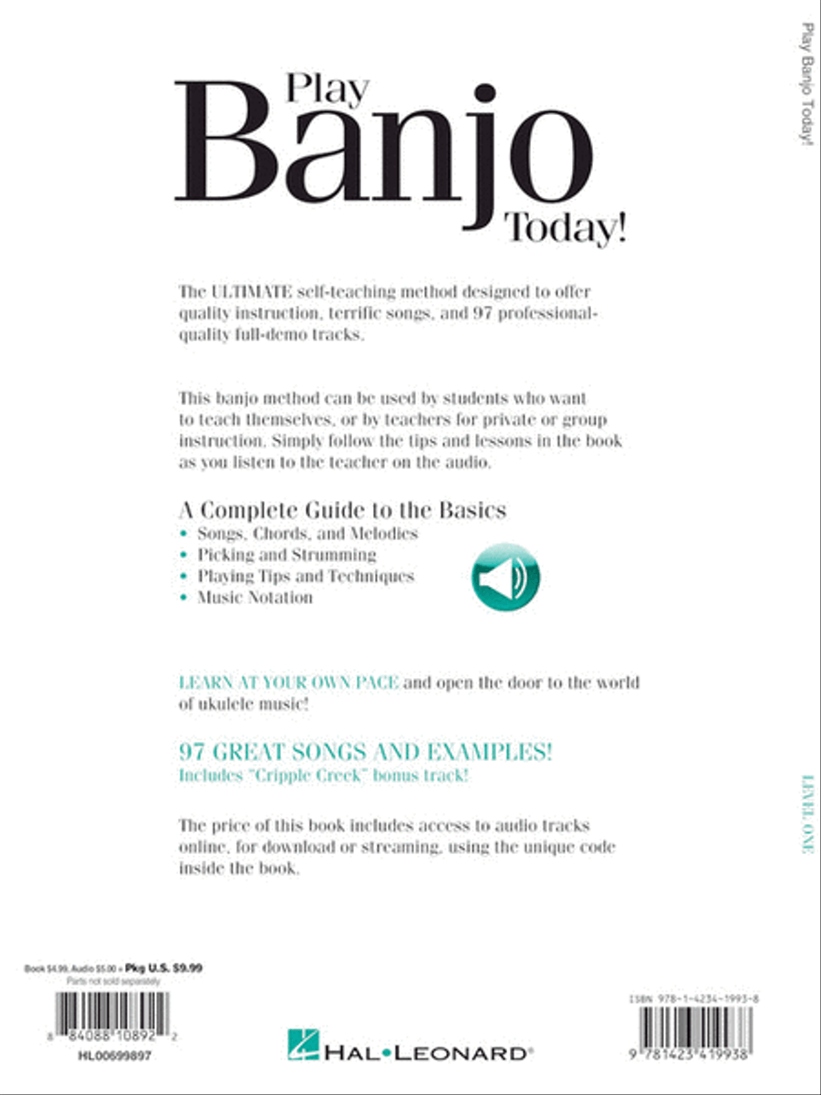Play Banjo Today! Beginner's Pack Guitar Tablature scores gallery preview page 9