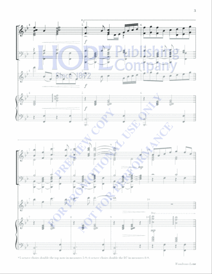 Wondrous Love Is This Wondrous Love Is This Handbell Choir scores gallery preview page 3