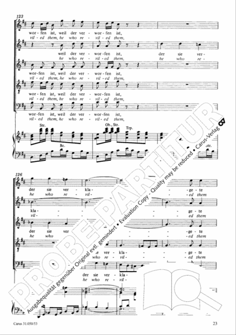 Now has the hope and the strength (Nun ist das Heil und die Kraft) 4-Part scores gallery preview page 24