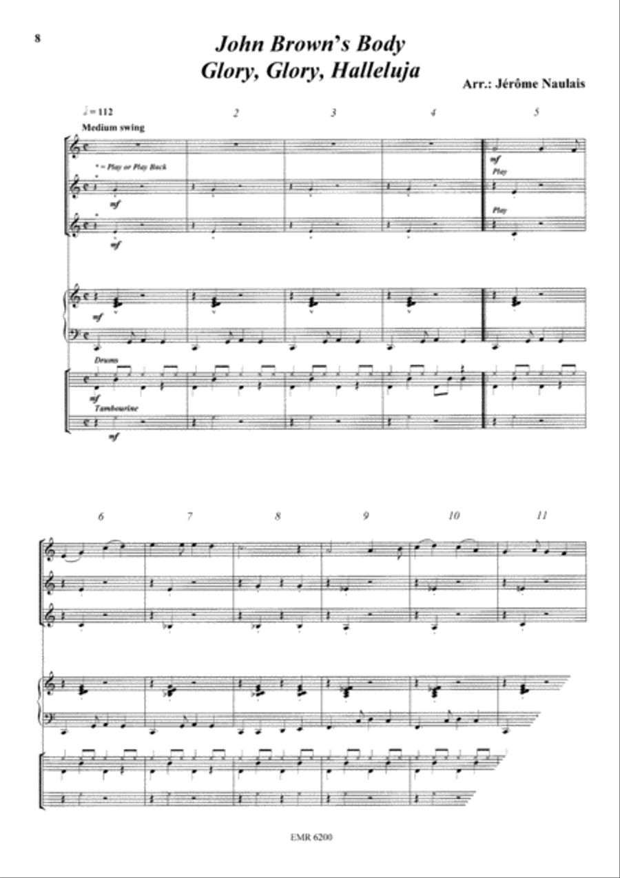 Album Volume 10 Trumpet Trio scores gallery preview page 12