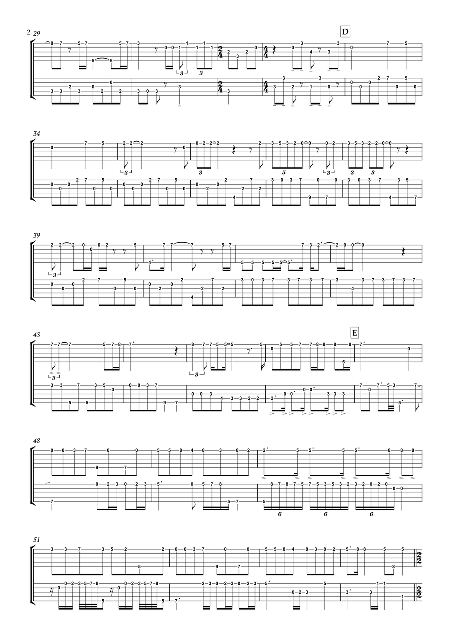 Bohemian Rhapsody Banjo scores gallery preview page 3