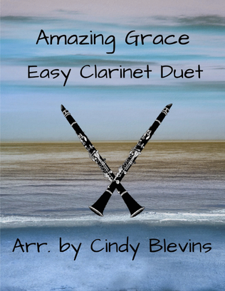 Amazing Grace, Easy Clarinet Duet