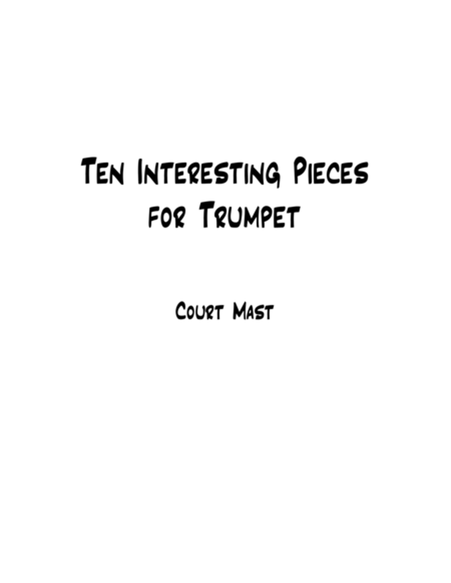 Ten Interesting Pieces for Trumpet image number null