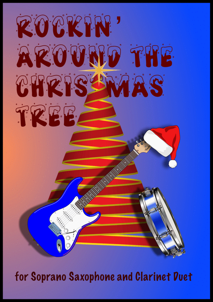 Rockin' Around The Christmas Tree Woodwind Duet scores gallery preview page 1