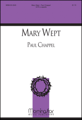 Book cover for Mary Wept