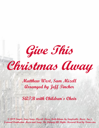 Book cover for Give This Christmas Away