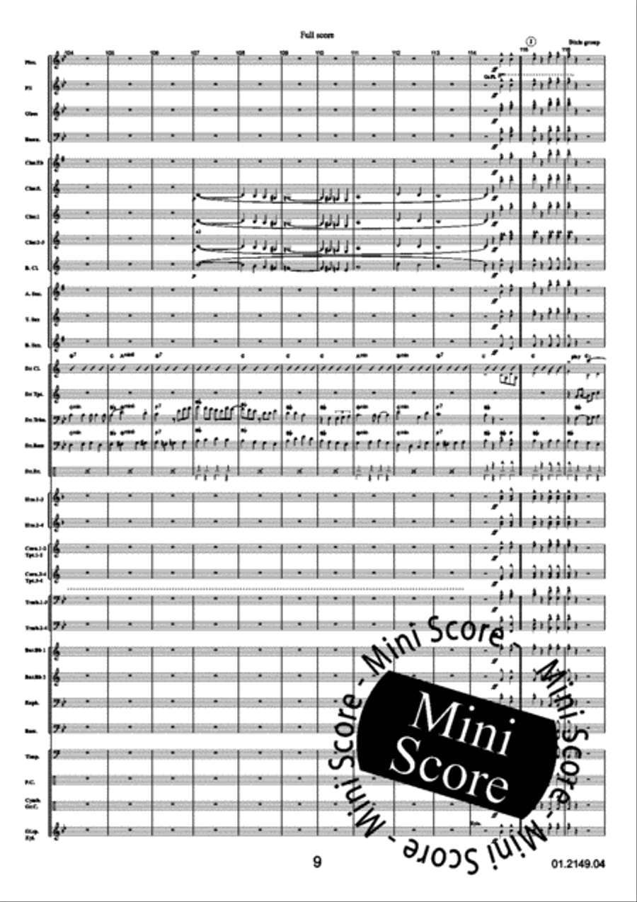 High School Dixie Big Band scores gallery preview page 15