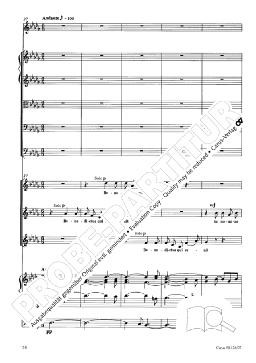 Mass in A major Mass in A major SSA scores gallery preview page 71