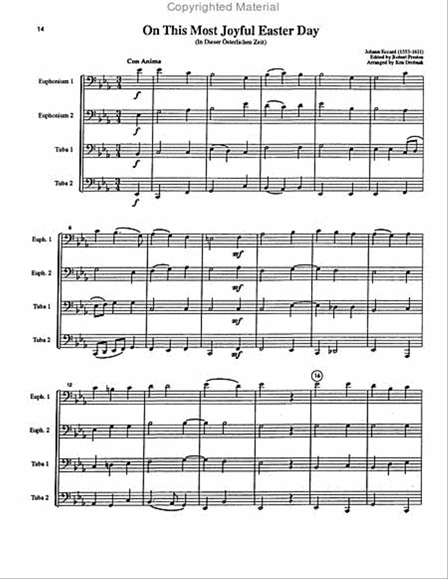 Renaissance Choral Music Choir scores gallery preview page 7