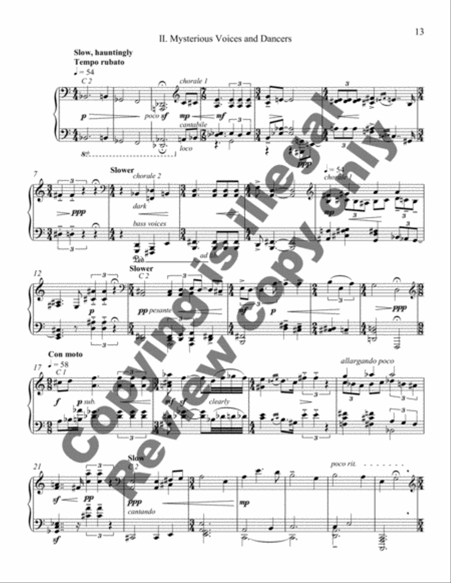 Orfeo in Asia Piano Solo scores gallery preview page 15