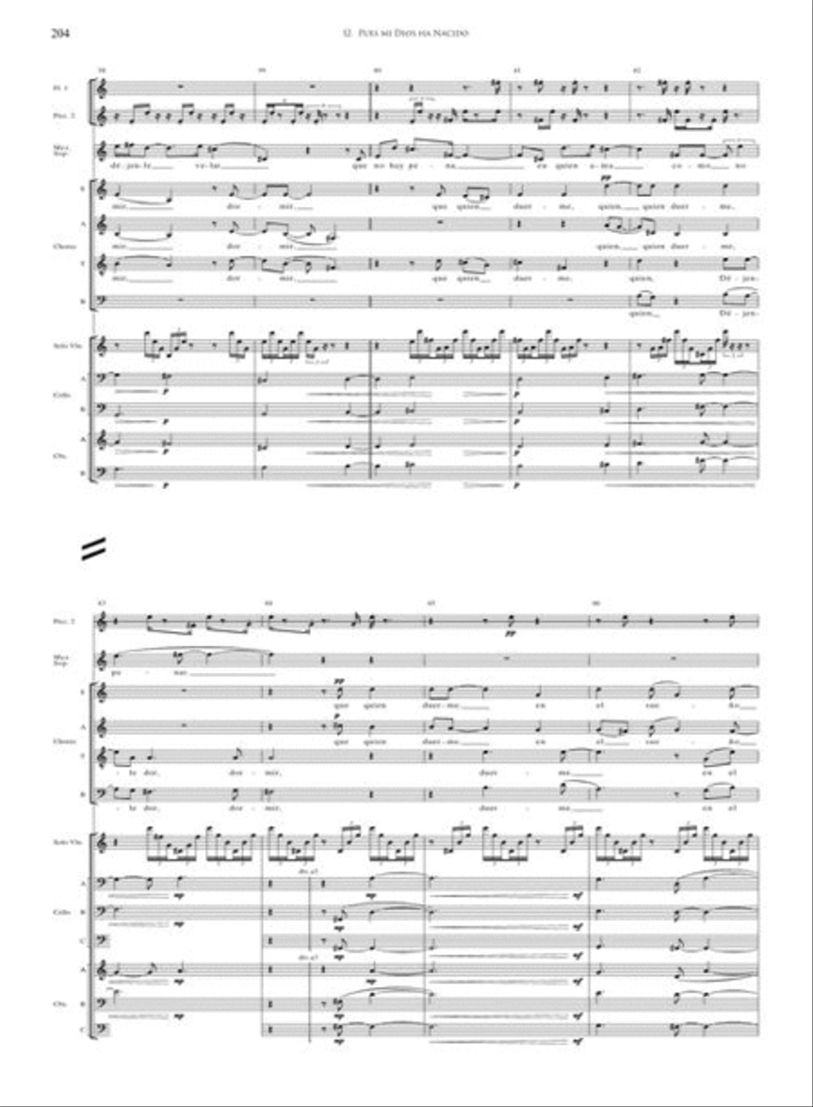El Niño 4-Part scores gallery preview page 11