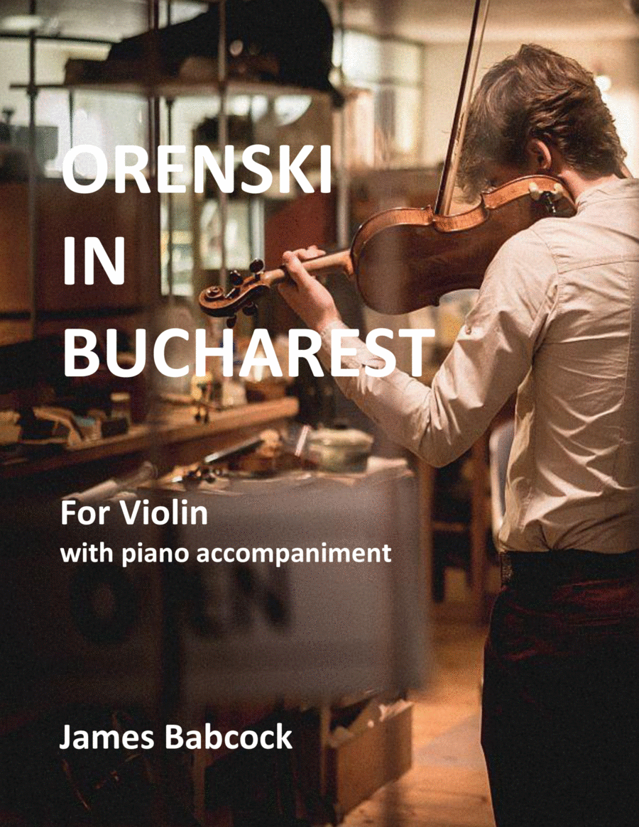 ORENSKI IN BUCHAREST Violin Solo scores gallery preview page 1