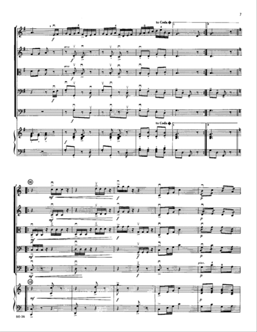 Star Valley Suite Orchestra scores gallery preview page 7